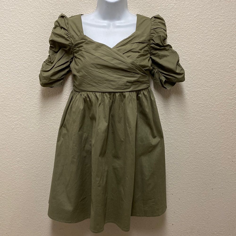 Lulu's Surplice Crossover Mini Dress Size Medium